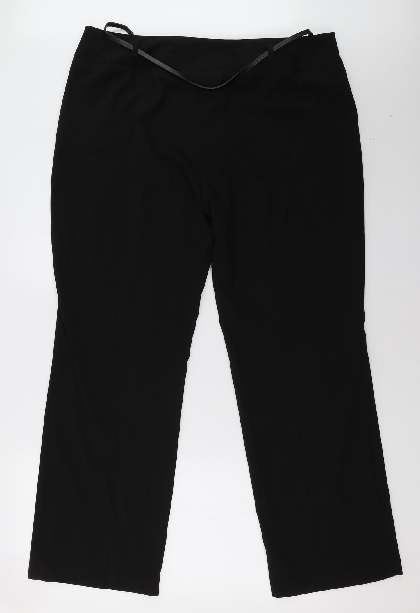 Debenhams Womens Black   Trousers  Size 18 L30 in