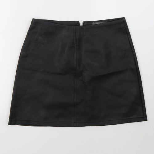 Primark Womens Black   A-Line Skirt Size 12