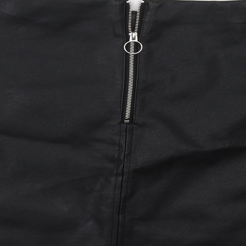 Primark Womens Black   A-Line Skirt Size 12