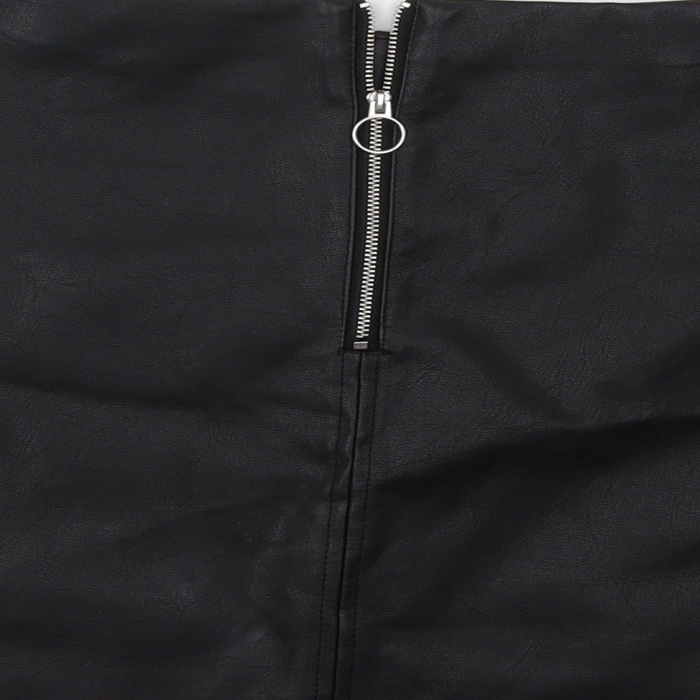 Primark Womens Black   A-Line Skirt Size 12