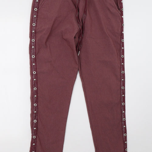 Preworn Womens Purple   Trousers  Size 10 L29 in