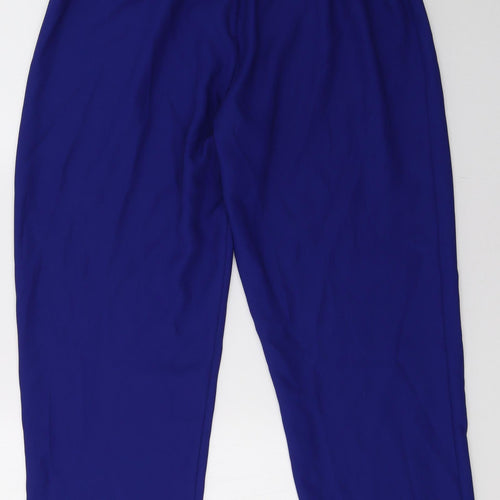 Preworn Womens Blue   Trousers  Size 18 L29 in