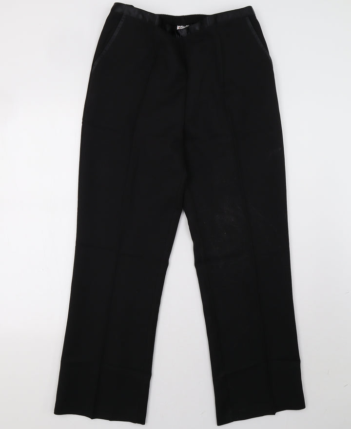 Damart Womens Black   Trousers  Size 16 L32 in