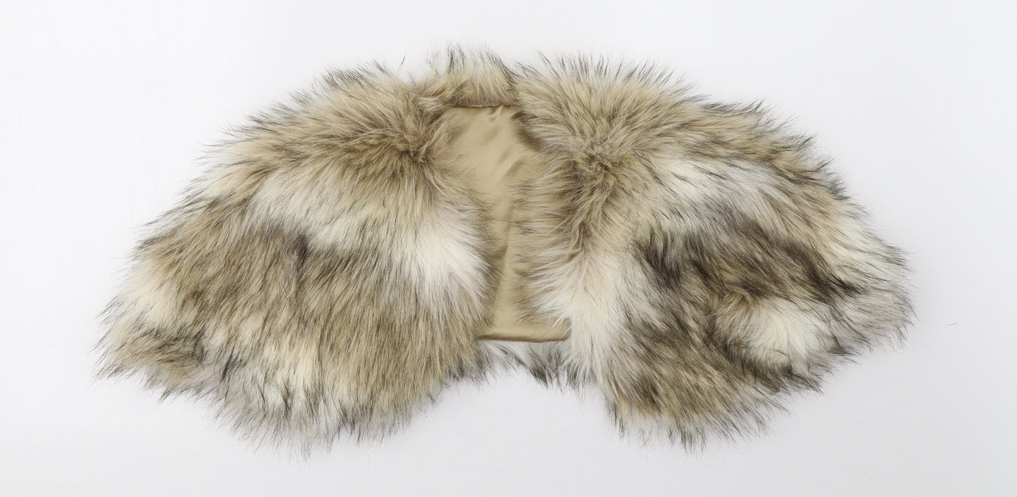 M&Co Girls Brown   Scarf Scarves & Wraps One Size