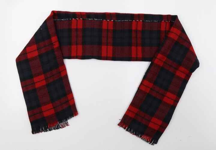 Preworn Mens Red  Knit Scarf  One Size