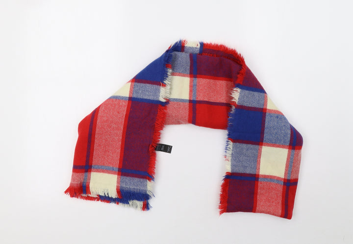 Marks and Spencer Unisex Red Knit Scarf One Size