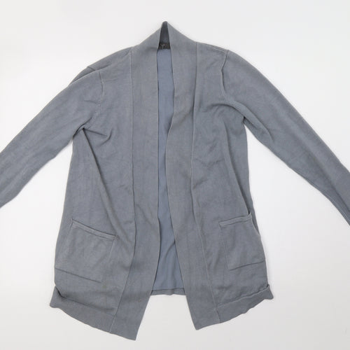 Primark Womens Blue  Knit Cardigan Jumper Size 8