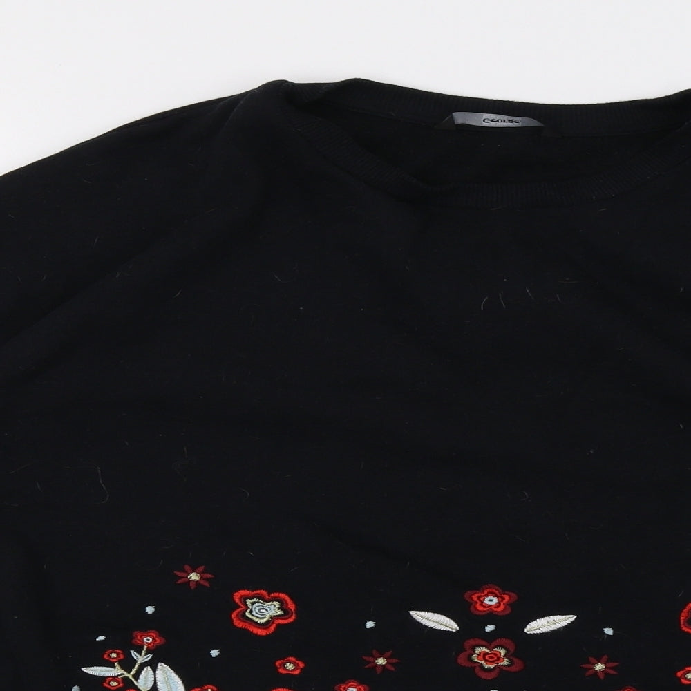 George Womens Black   Pullover Sweatshirt Size 10