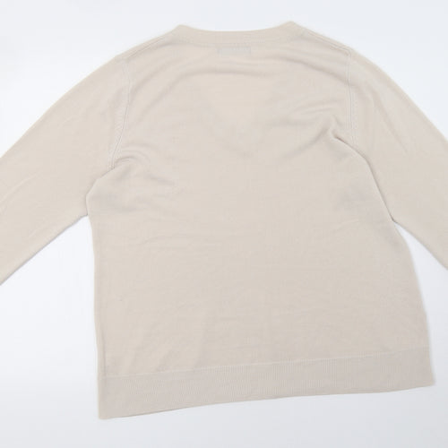 Sainsburys Womens Beige   Pullover Sweatshirt Size 18