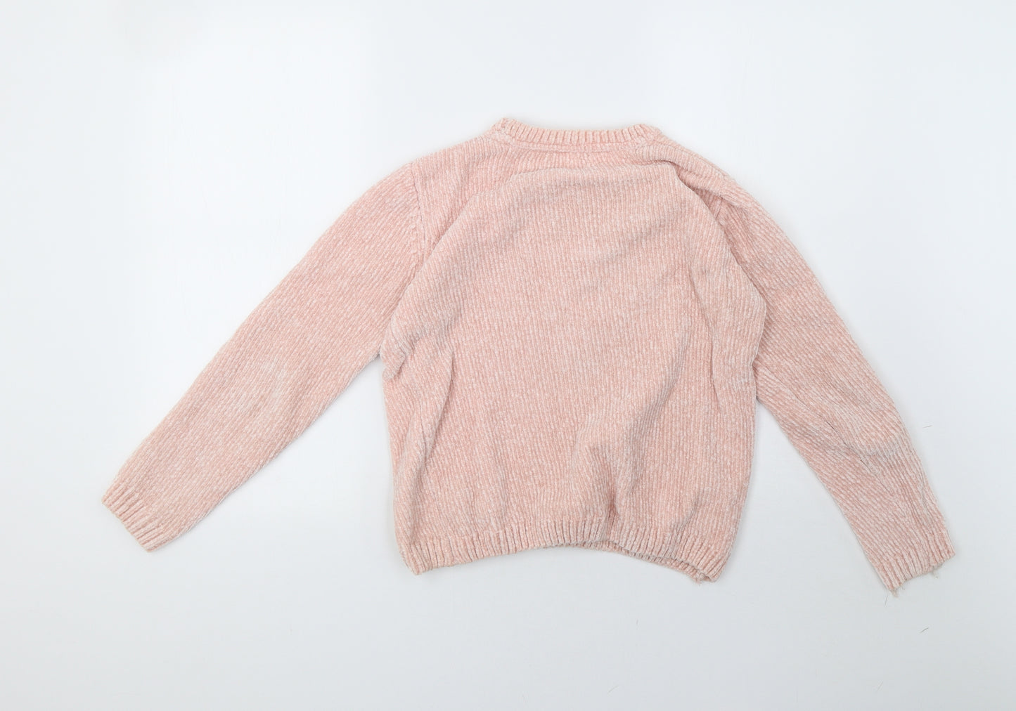 Primark Girls Pink   Pullover Sweatshirt Size 12 Years  - Unicorn