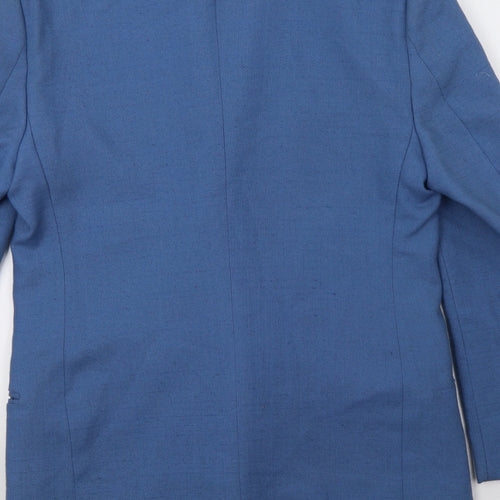 Topman Mens Blue   Jacket Blazer Size L