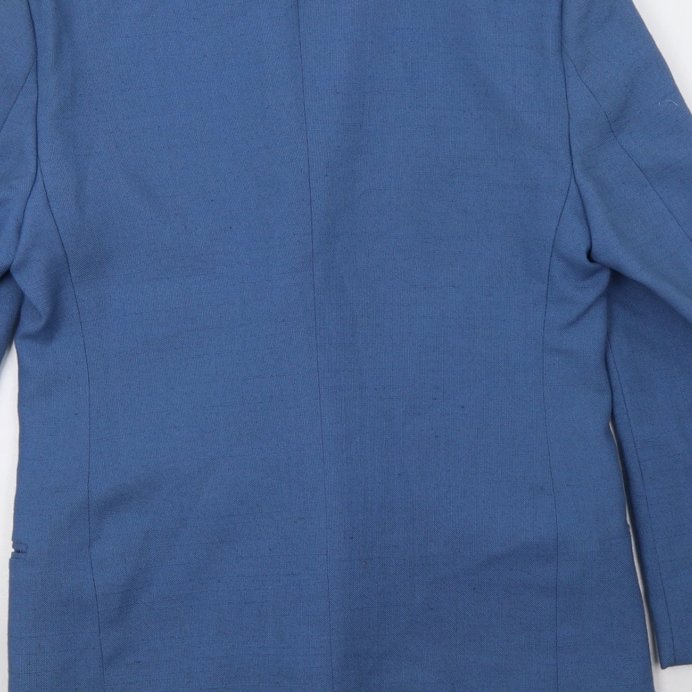 Topman Mens Blue   Jacket Blazer Size L