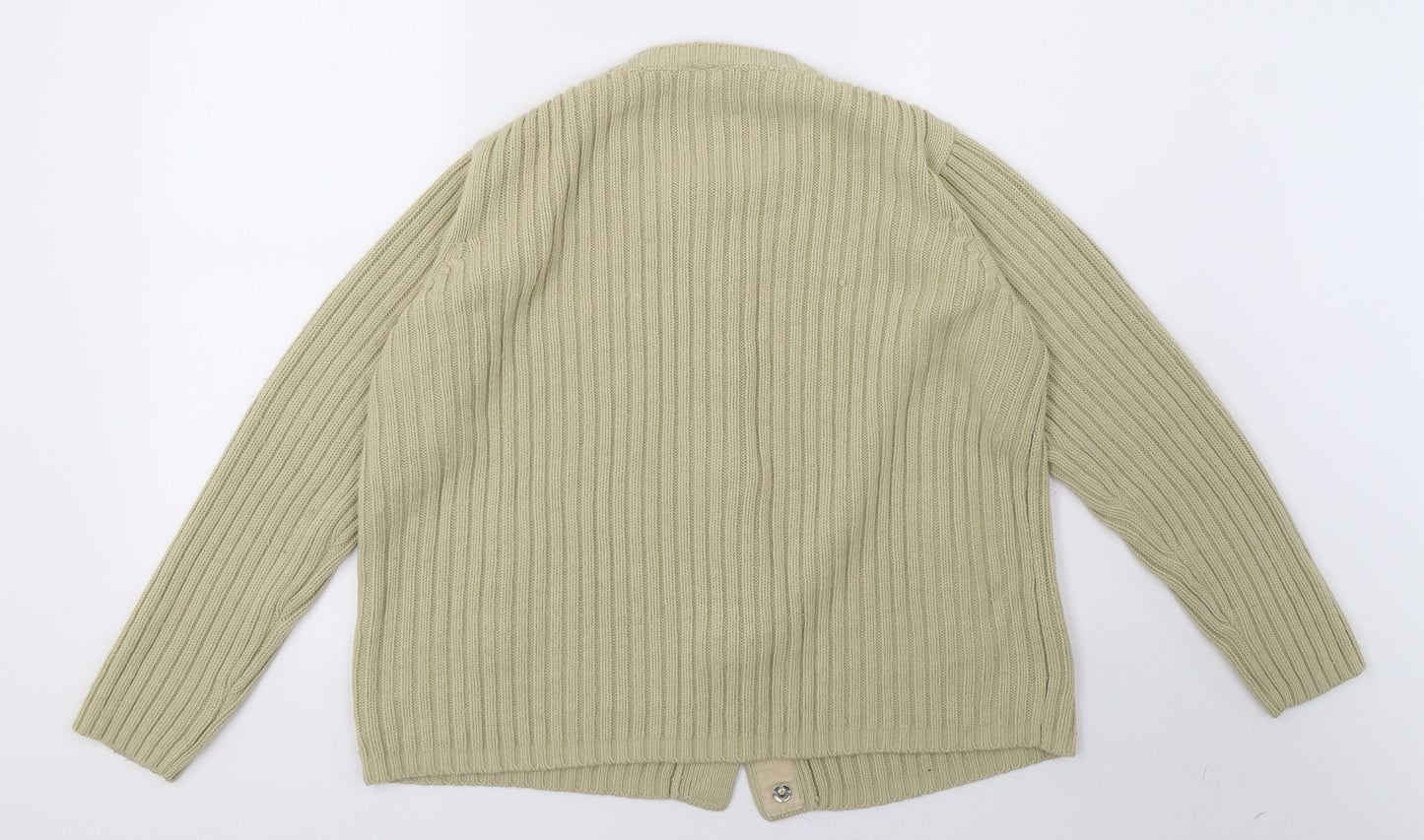 being casual Womens Beige  Knit Cardigan Jumper Size 16