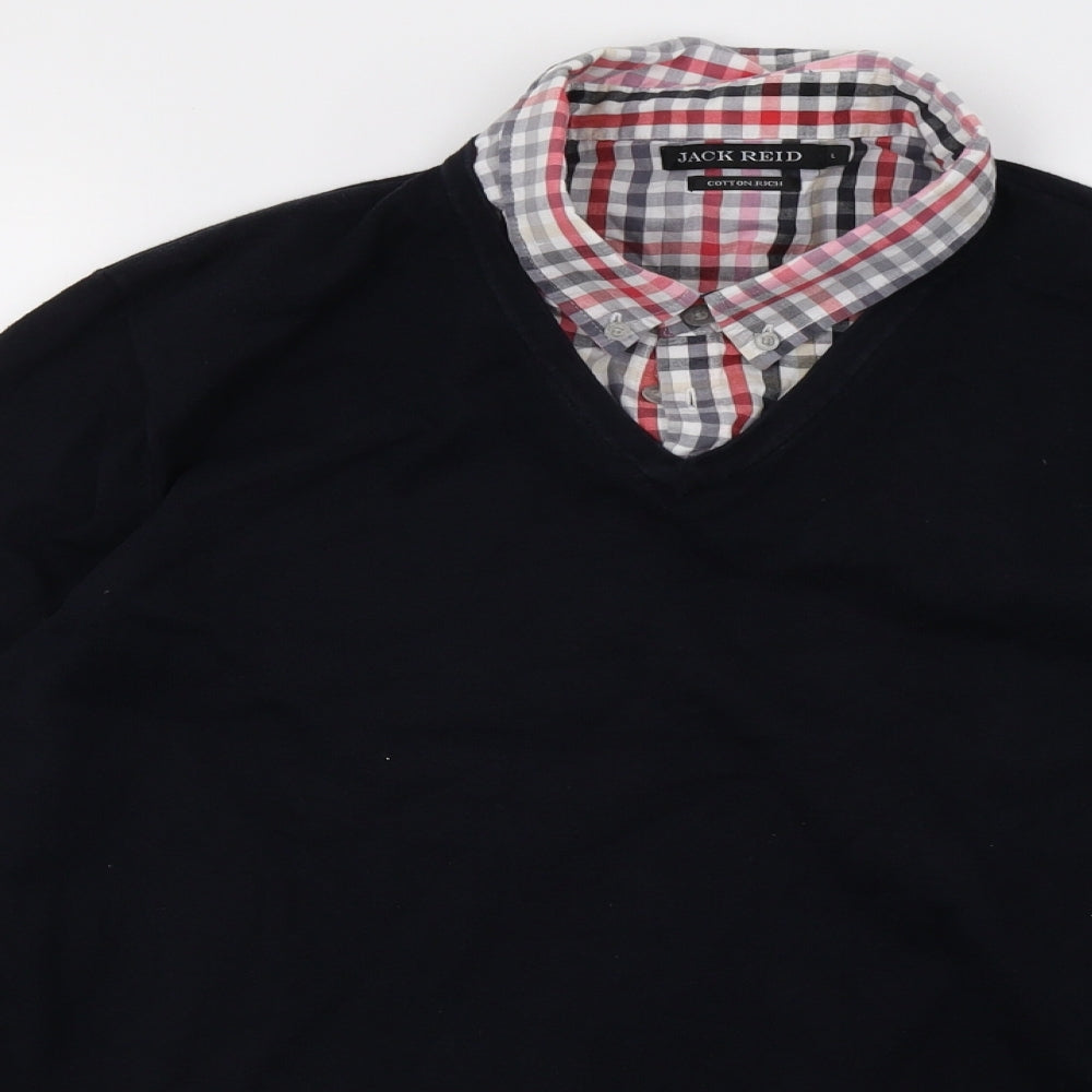Marks and Spencer Mens Blue   Pullover Sweatshirt Size L