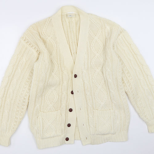 Sanco Womens Ivory   Cardigan Jumper Size L