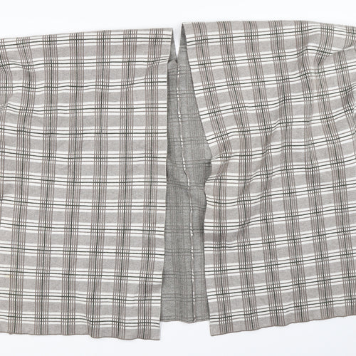 Preworn Womens Beige Check  Cape Jumper One Size