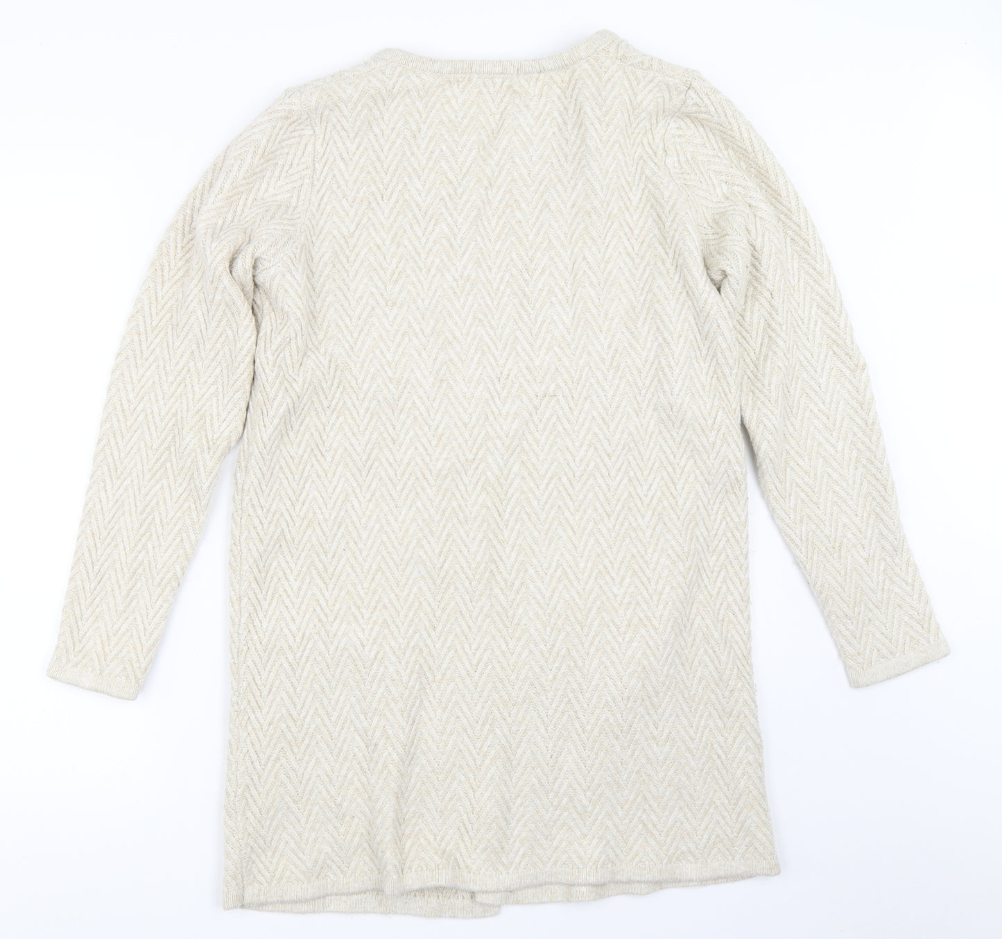 TU Womens Beige   Cardigan Jumper Size M