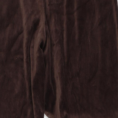 BM Womens Brown   Sweatpants Trousers Size M L27.5 in