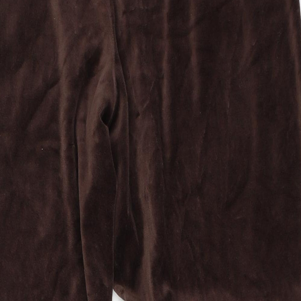 BM Womens Brown   Sweatpants Trousers Size M L27.5 in