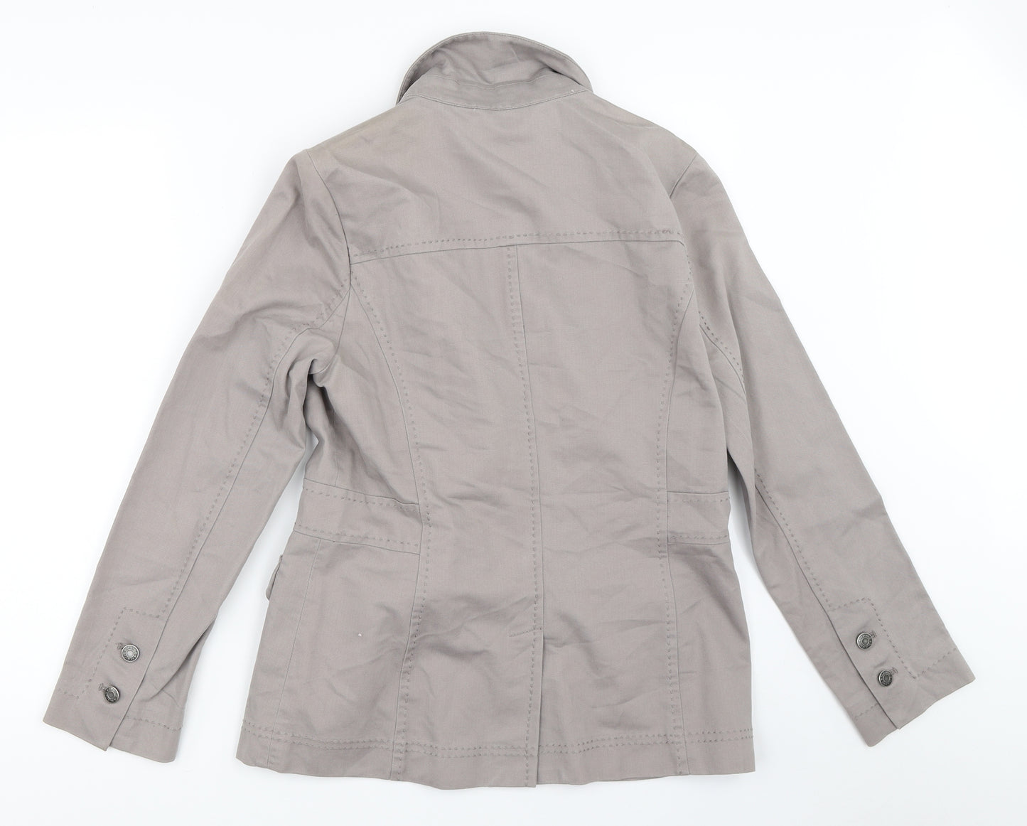 Maine New England Womens Grey   Jacket  Size 10