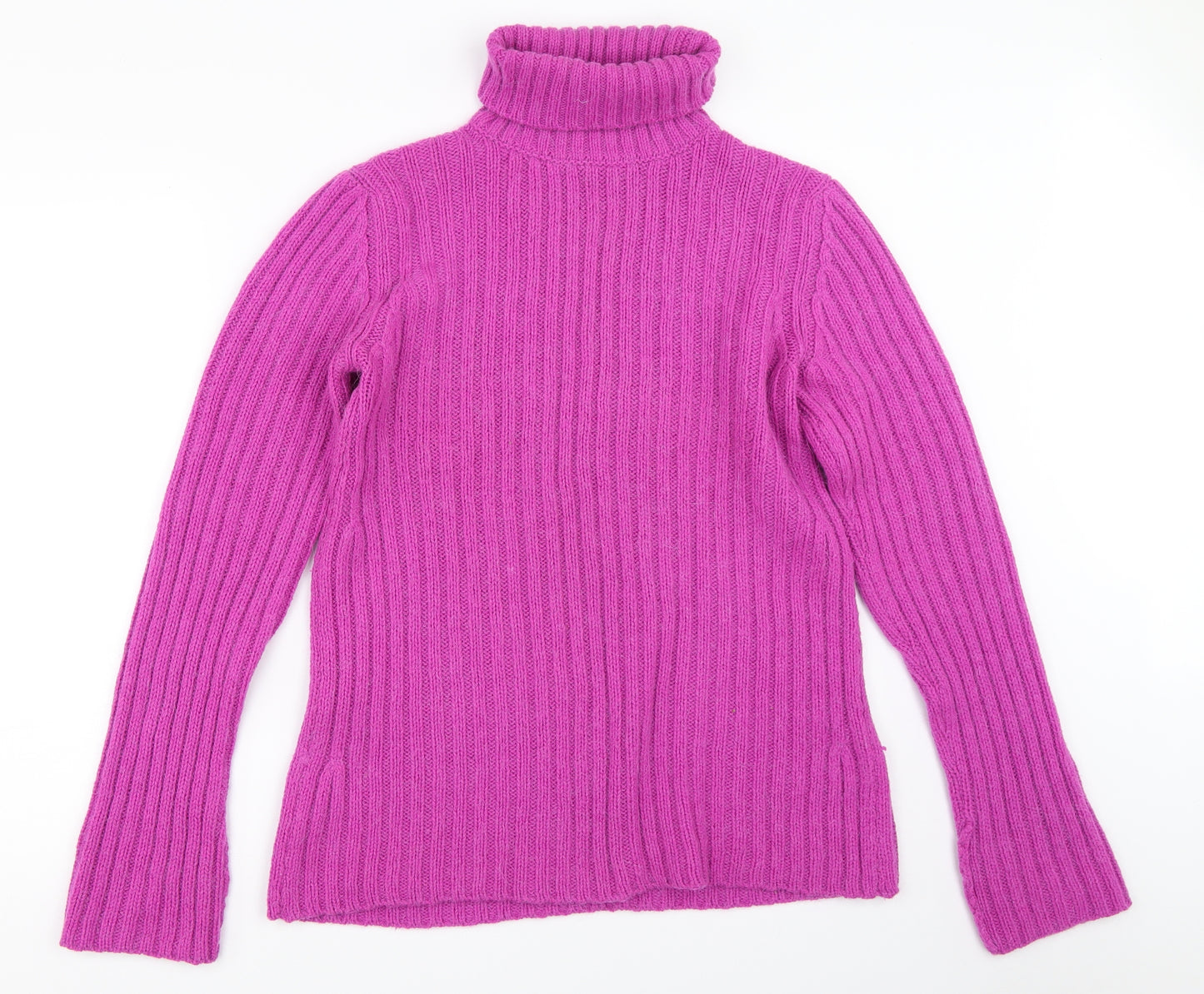 United Colors of Benetton Womens Purple   Pullover Jumper Size L
