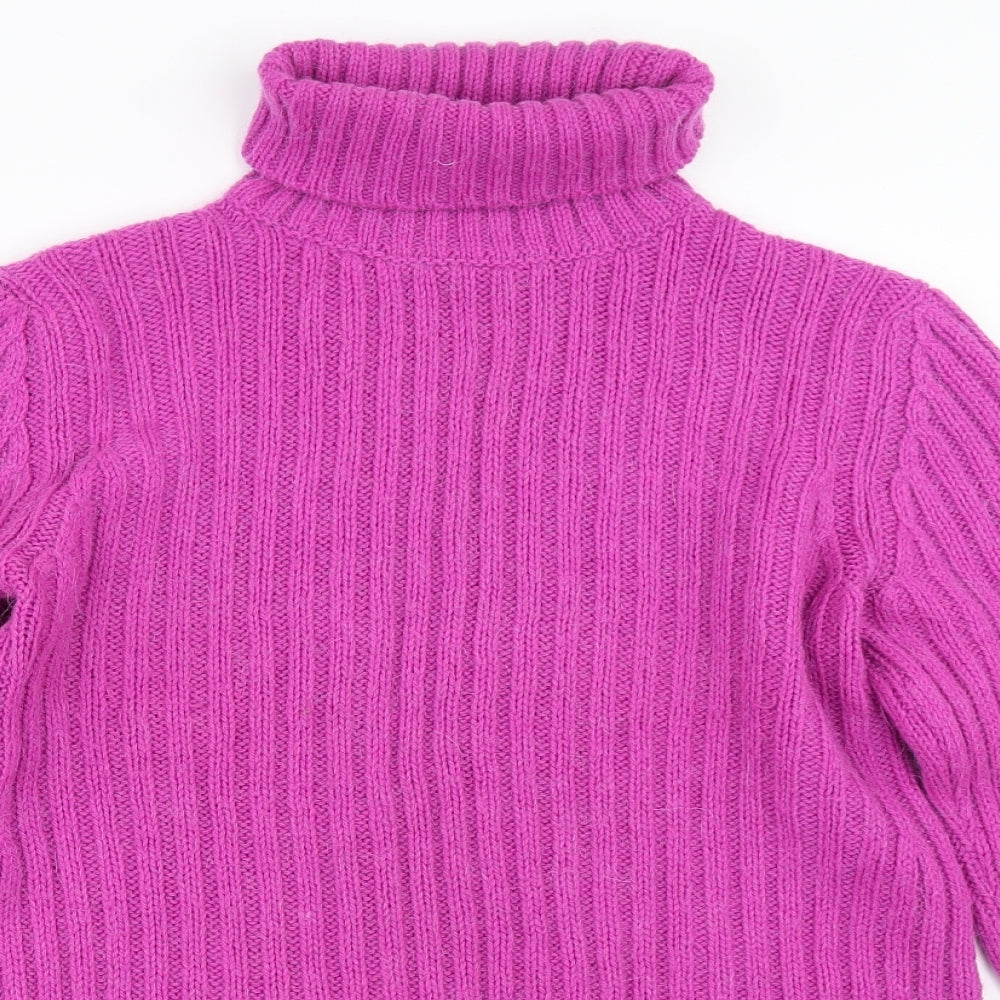United Colors of Benetton Womens Purple   Pullover Jumper Size L