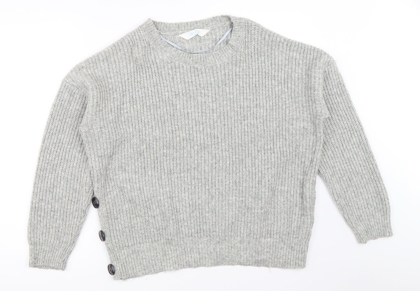 Primark Womens Grey   Pullover Jumper Size L