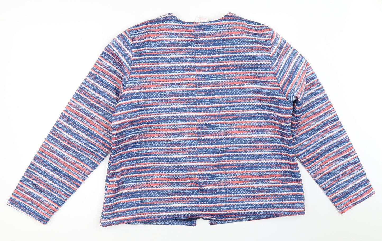 Anne De Lancay Womens Blue   Jacket  Size L