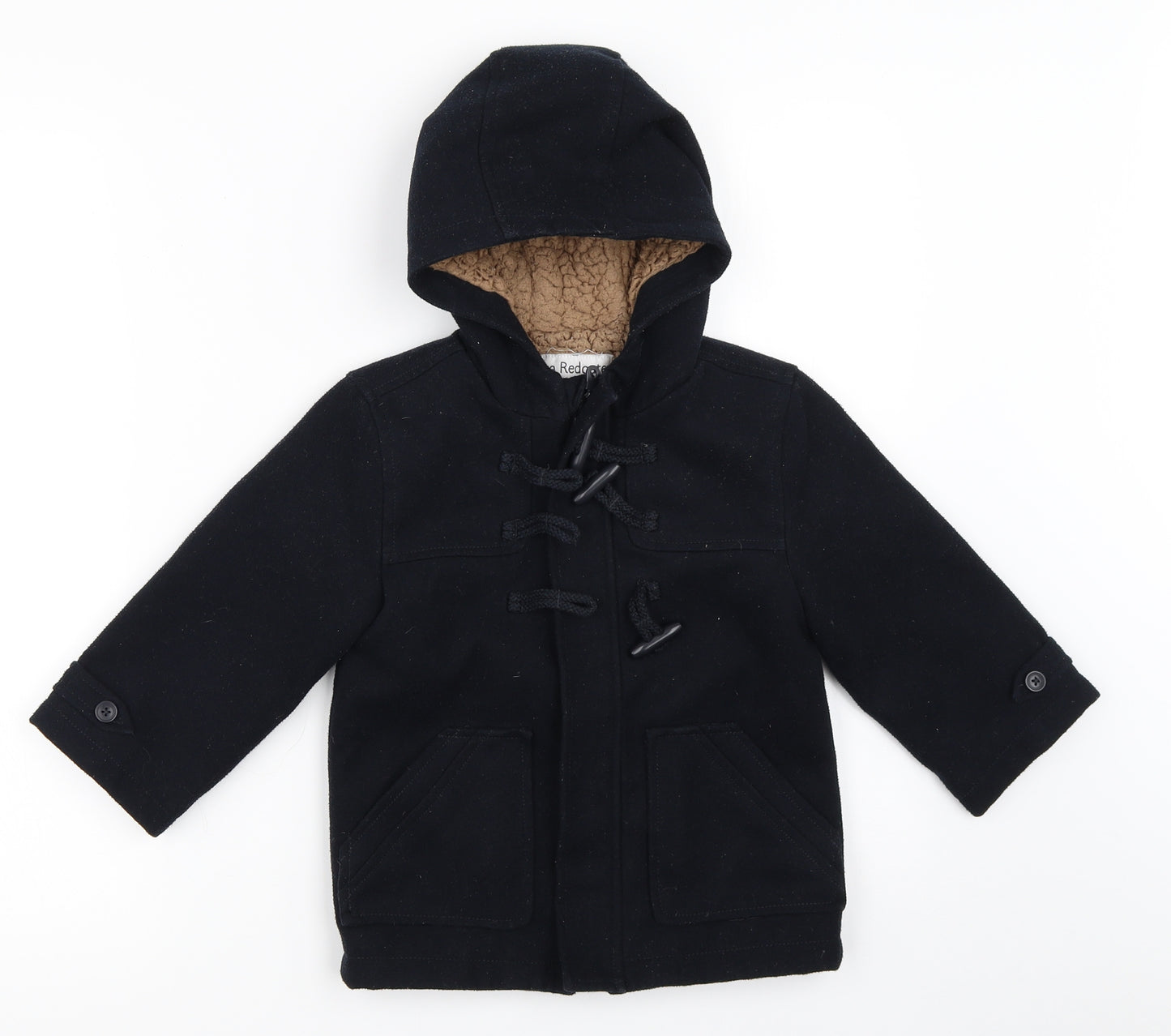 La Redoute Boys Blue   Overcoat Coat Size 3 Years