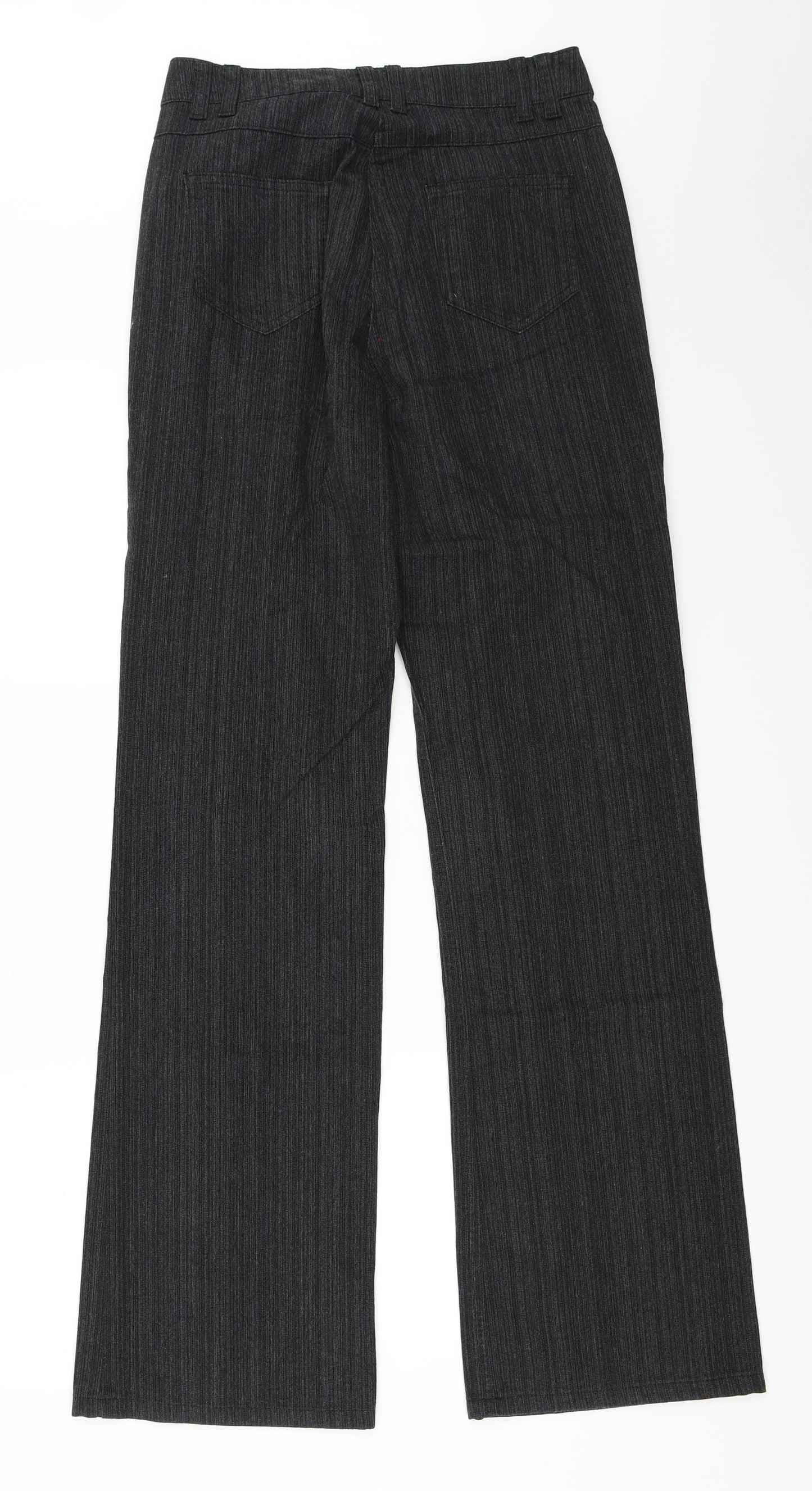 Per Una Womens Black   Straight Jeans Size 10 L33 in