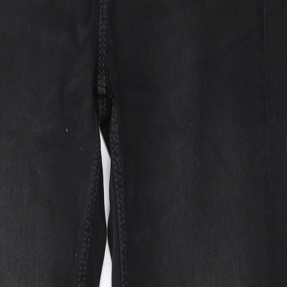 Marks and Spencer Womens Black   Straight Jeans Size 12 L31 in