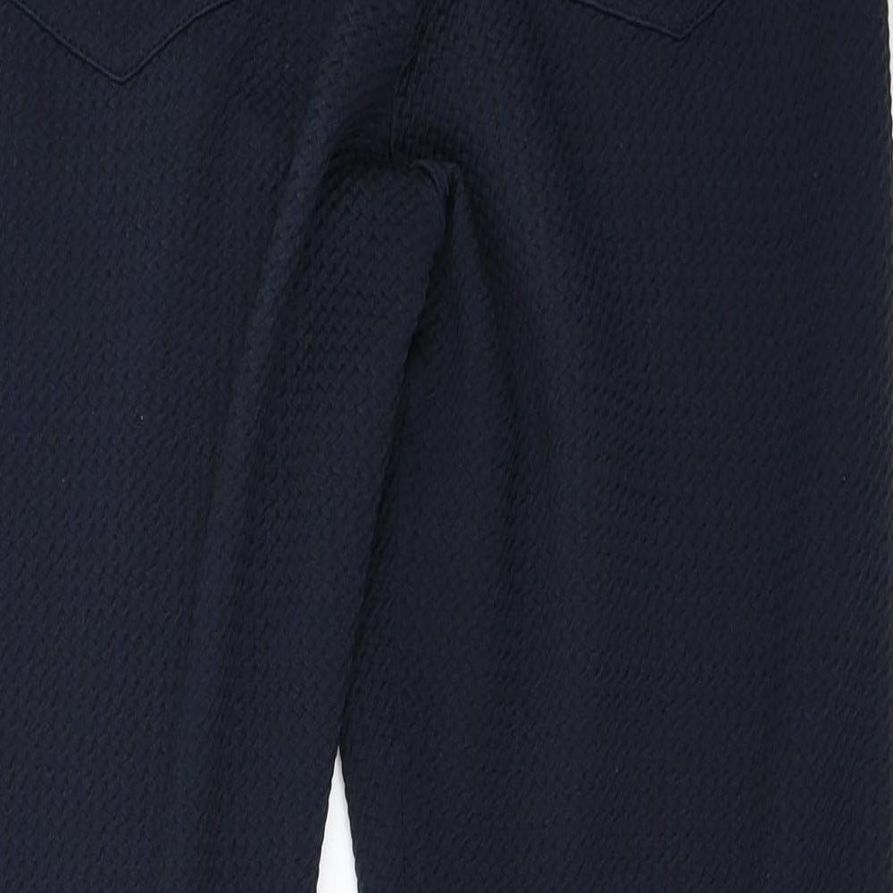 M&Co Womens Blue   Trousers  Size 12 L26 in