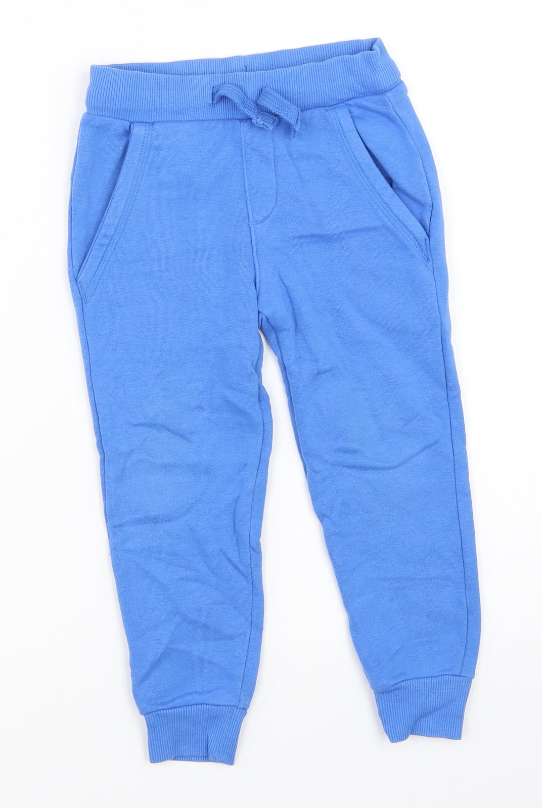 Marks and Spencer Boys Blue   Jogger Trousers Size 3-4 Years