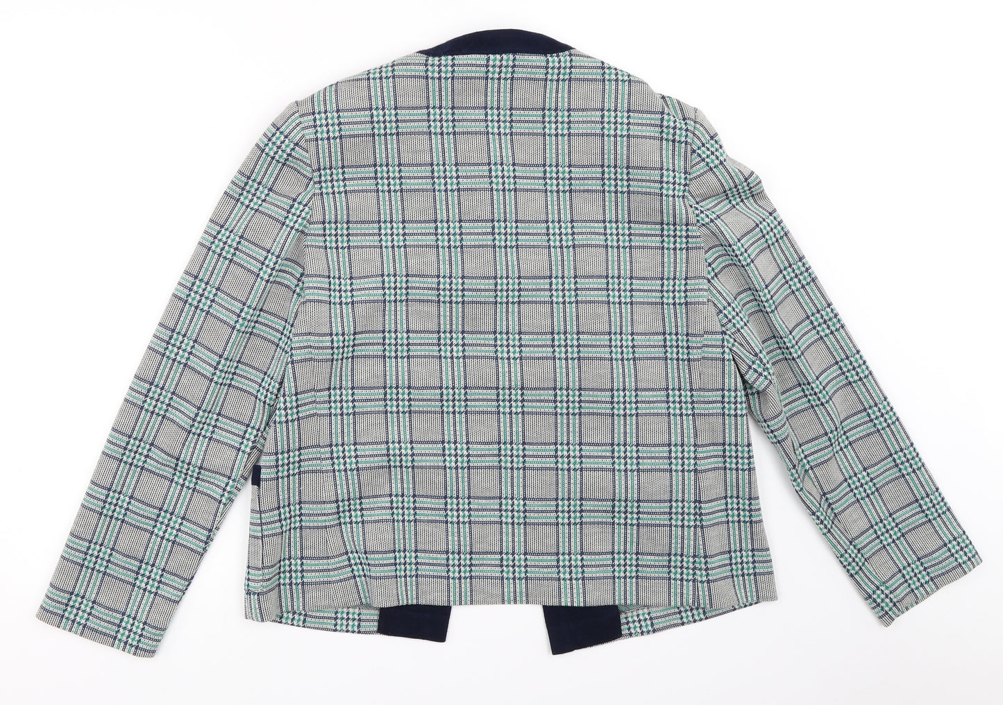 Eastex Womens Green Check  Jacket  Size 14