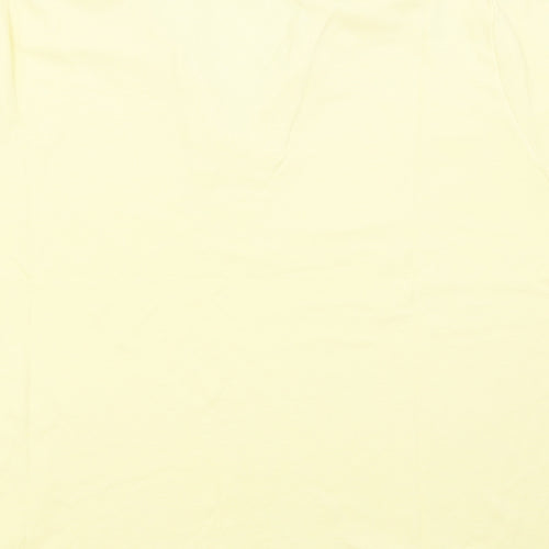 EWM Womens Yellow   Basic T-Shirt Size 14