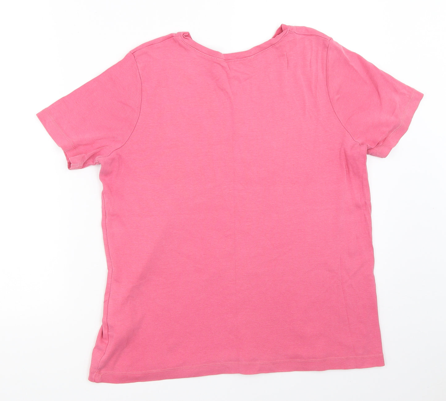 BHS Womens Pink   Basic T-Shirt Size 14