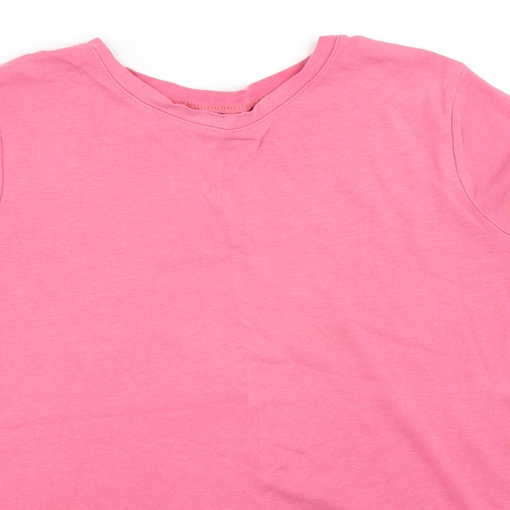 BHS Womens Pink   Basic T-Shirt Size 14