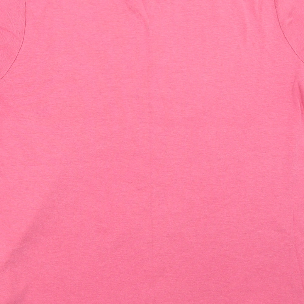BHS Womens Pink   Basic T-Shirt Size 14
