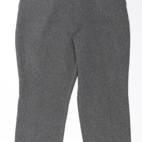 Marks and Spencer Womens Grey   Trousers  Size 16 L25 in