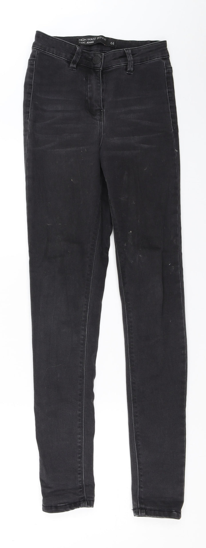 NEXT Womens Black Skinny Jeans Size 6 L28.5 in