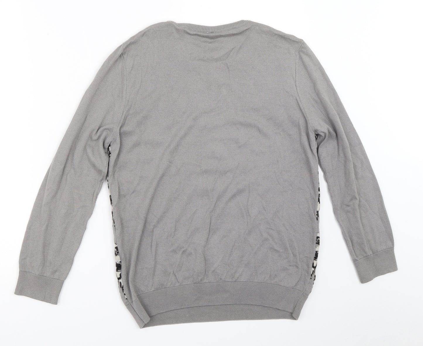 Marks and Spencer Boys Grey   Pullover Jumper Size 11-12 Years  - star wars