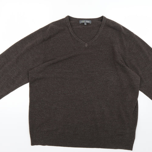Marks and Spencer Mens Brown   Pullover Jumper Size 2XL