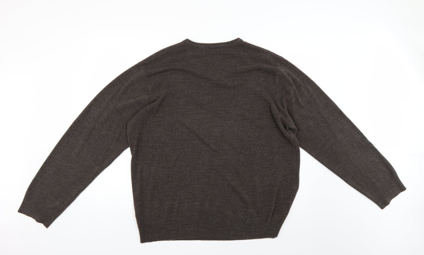Marks and Spencer Mens Brown   Pullover Jumper Size 2XL