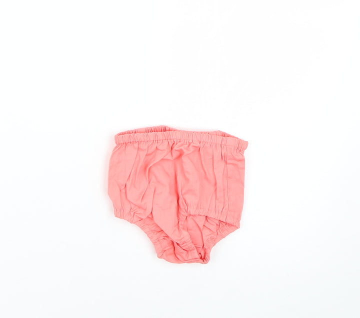 M&Co Baby Pink Cropped Trousers Size 3-6 Months
