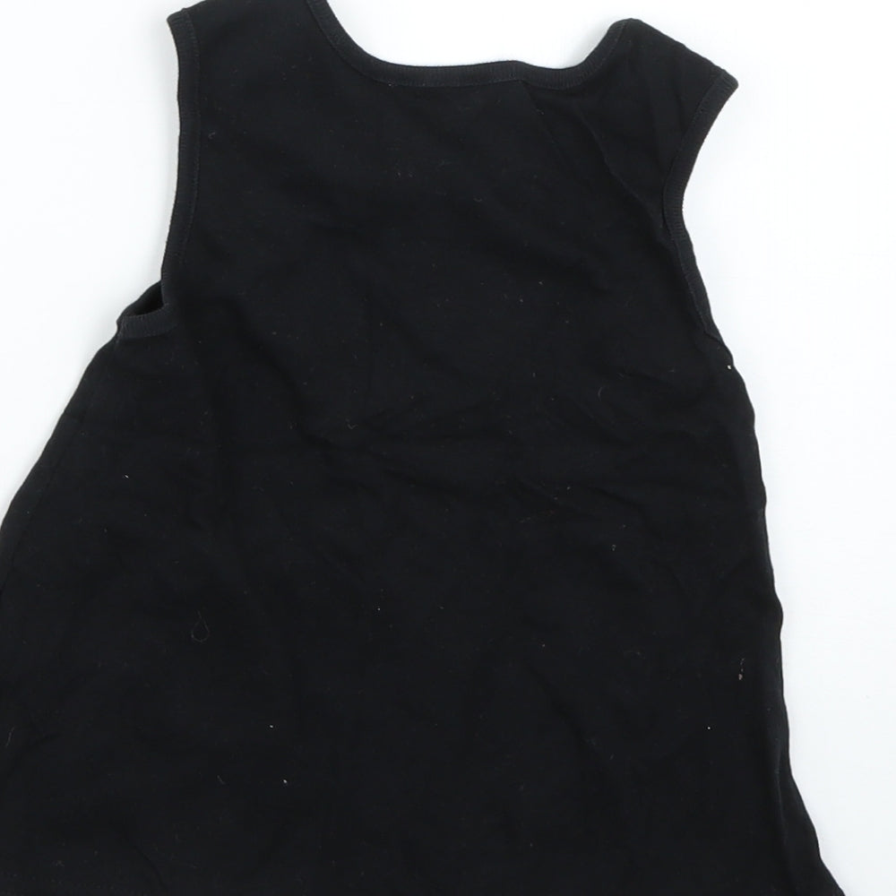 derry county Baby Black   Dungaree One-Piece Size 3-6 Months