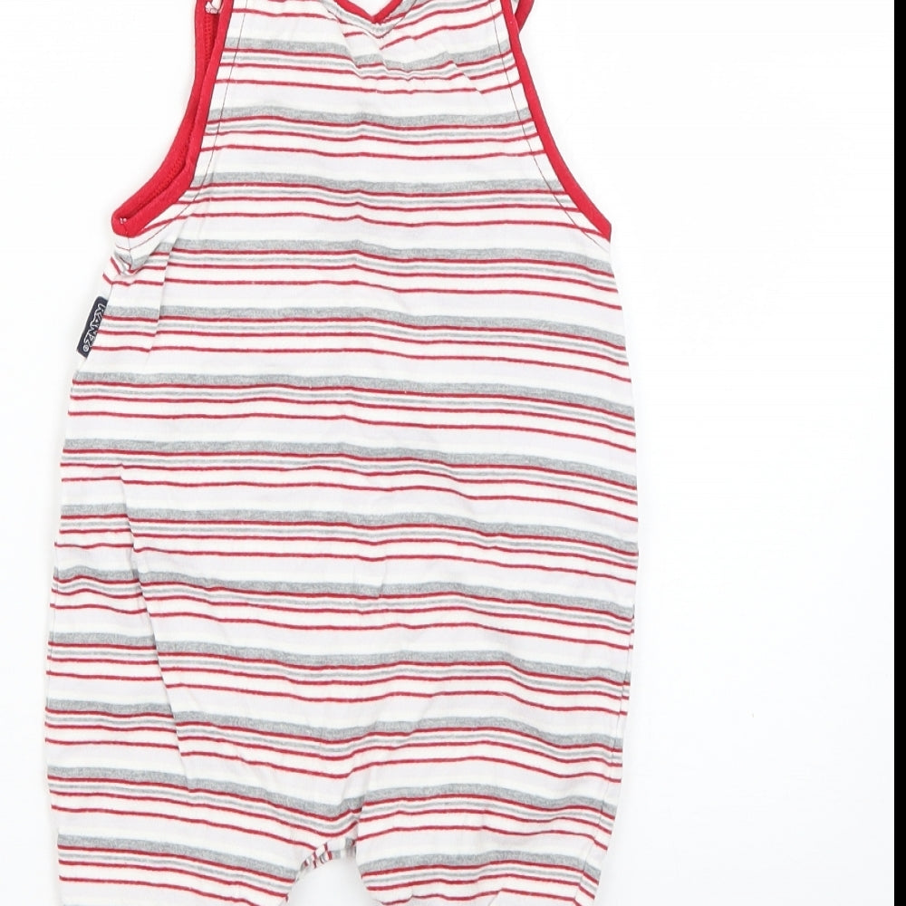 Kanz Baby Multicoloured Striped  Babygrow One-Piece Size 6-9 Months