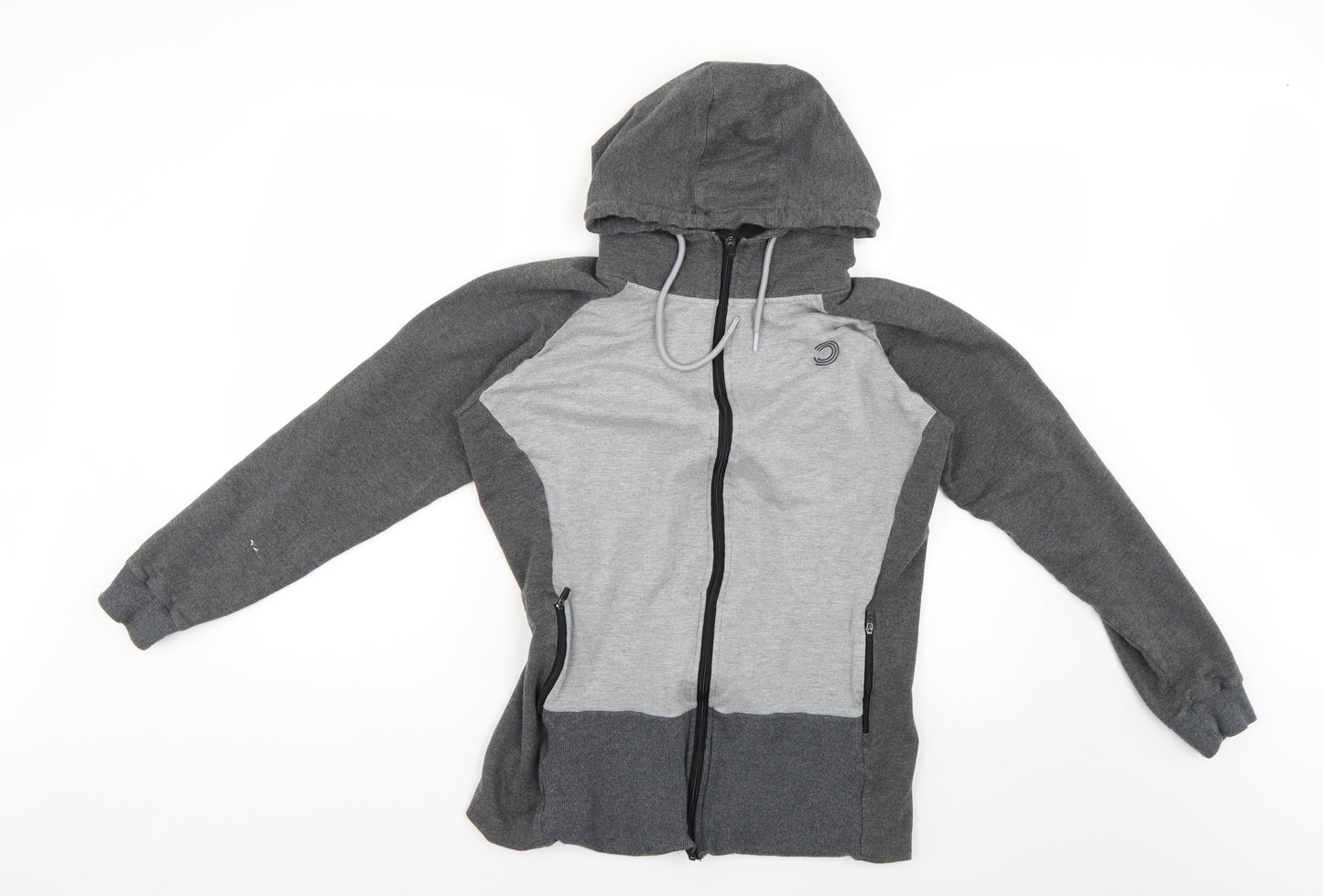 bulkwear Mens Grey   Full Zip Hoodie Size XL