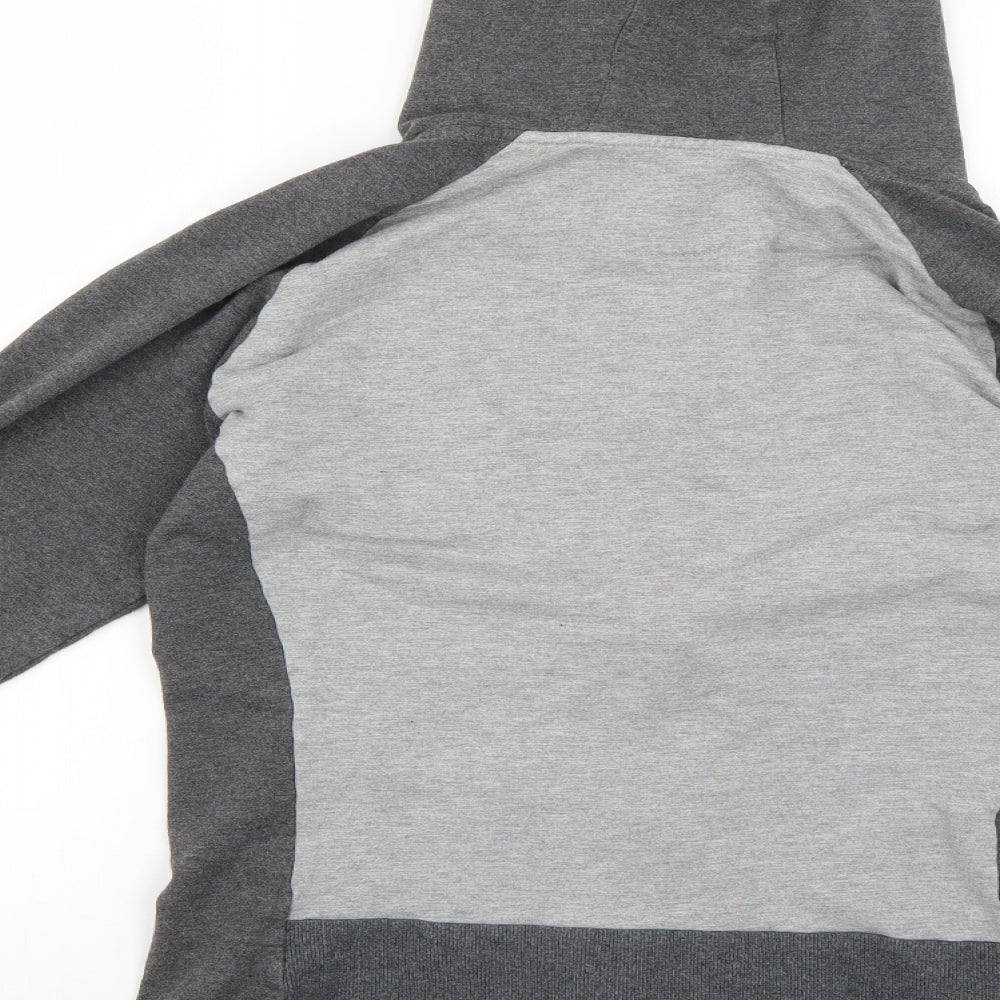 bulkwear Mens Grey   Full Zip Hoodie Size XL