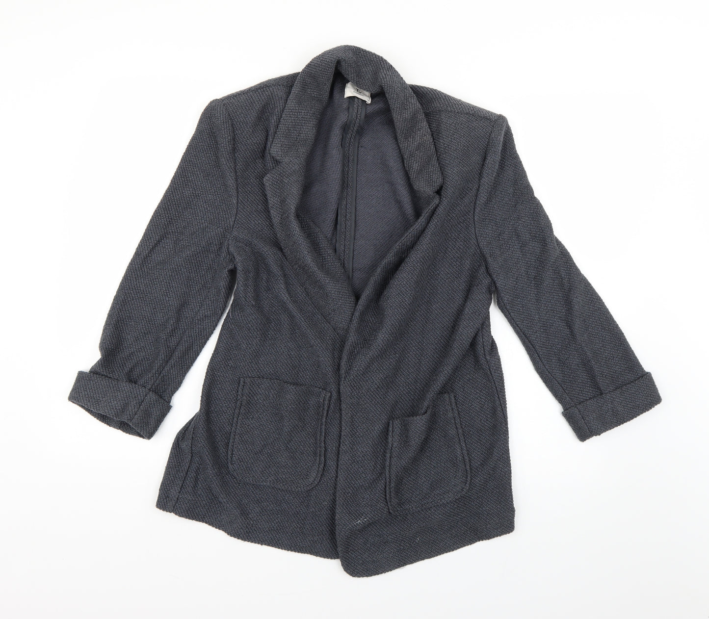 TU Womens Grey   Jacket Blazer Size 14