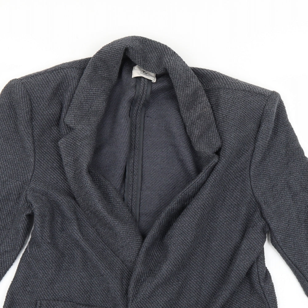 TU Womens Grey   Jacket Blazer Size 14